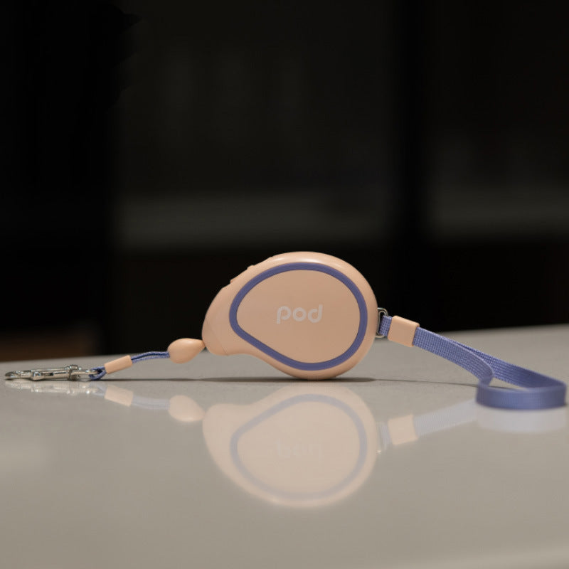Pocket-Sized Retractable Dog Leash for Small Dogs