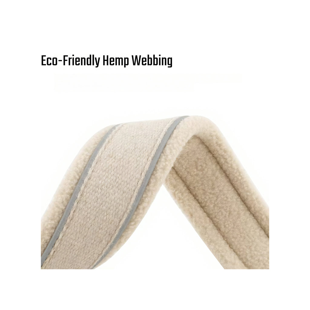 Breeze Elite™ Linen Dog Collar — Fleece-Padded