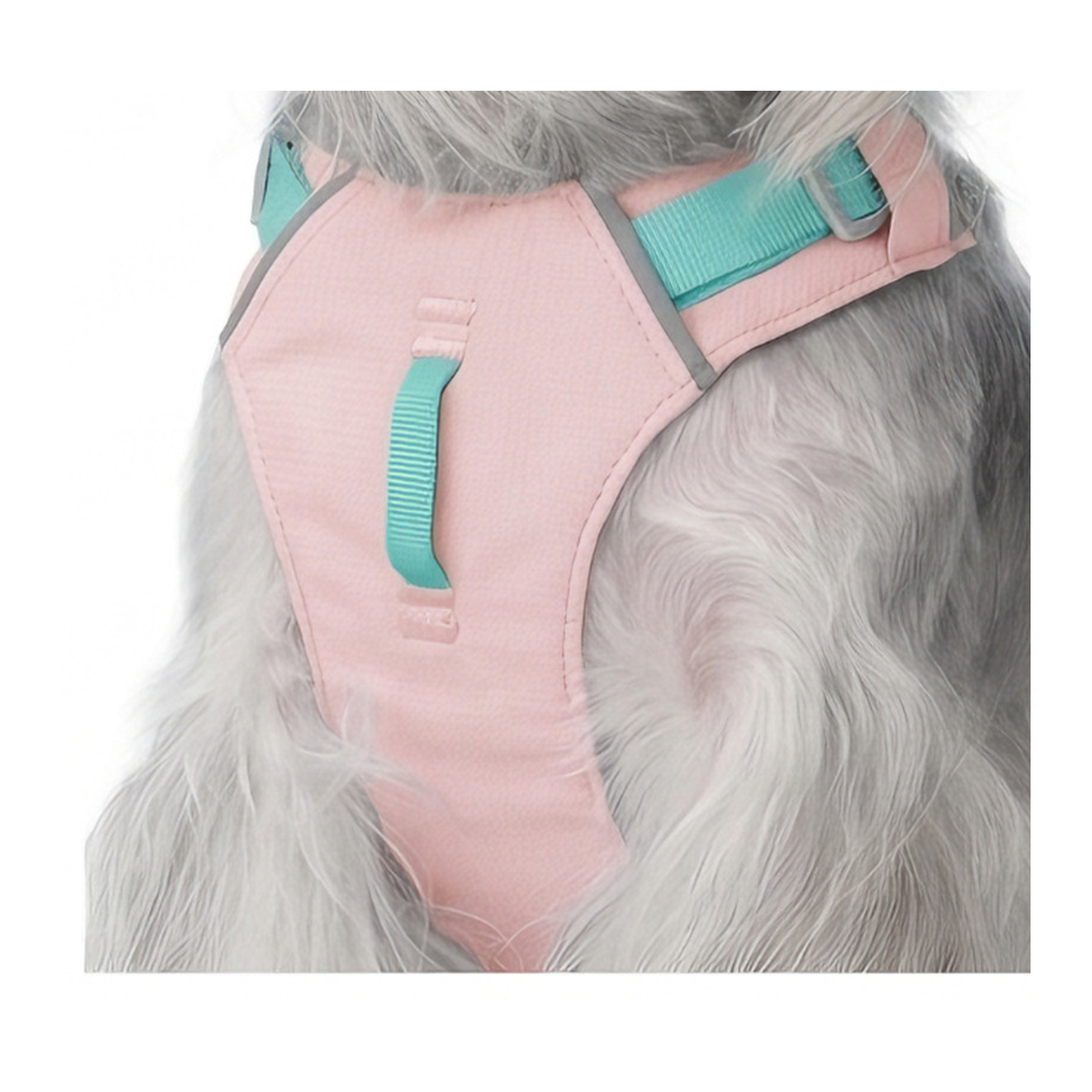 Cloud-Lite Dog Harness - Sakura neck detail