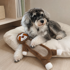 Crinkle Bunny & Sloth Plush Dog Toys — Floppy Ear Tug Toy