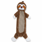 Crinkle Bunny & Sloth Plush Dog Toys — Floppy Ear Tug Toy