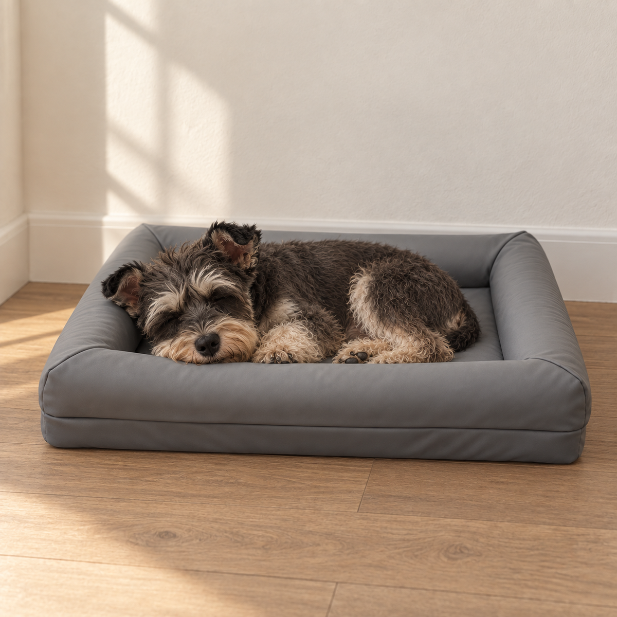 Supportive Egg-Crate Foam Dog Bed - Pressure Relief
