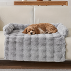Cozy Faux Rabbit Plush Mat